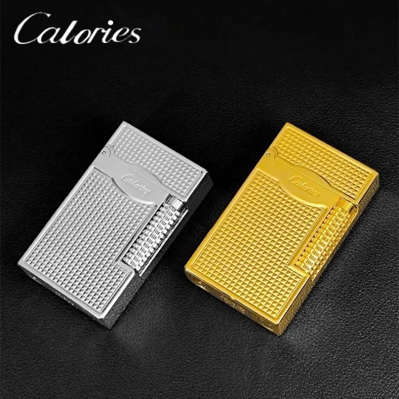 Фото Зажигалка Calories Double Fire Sound Lighter Caibei, надувная, ветрозащитная, прямого пламени, высококачественная, оригинальная, с двойным переключением пламени, подарочная. №4