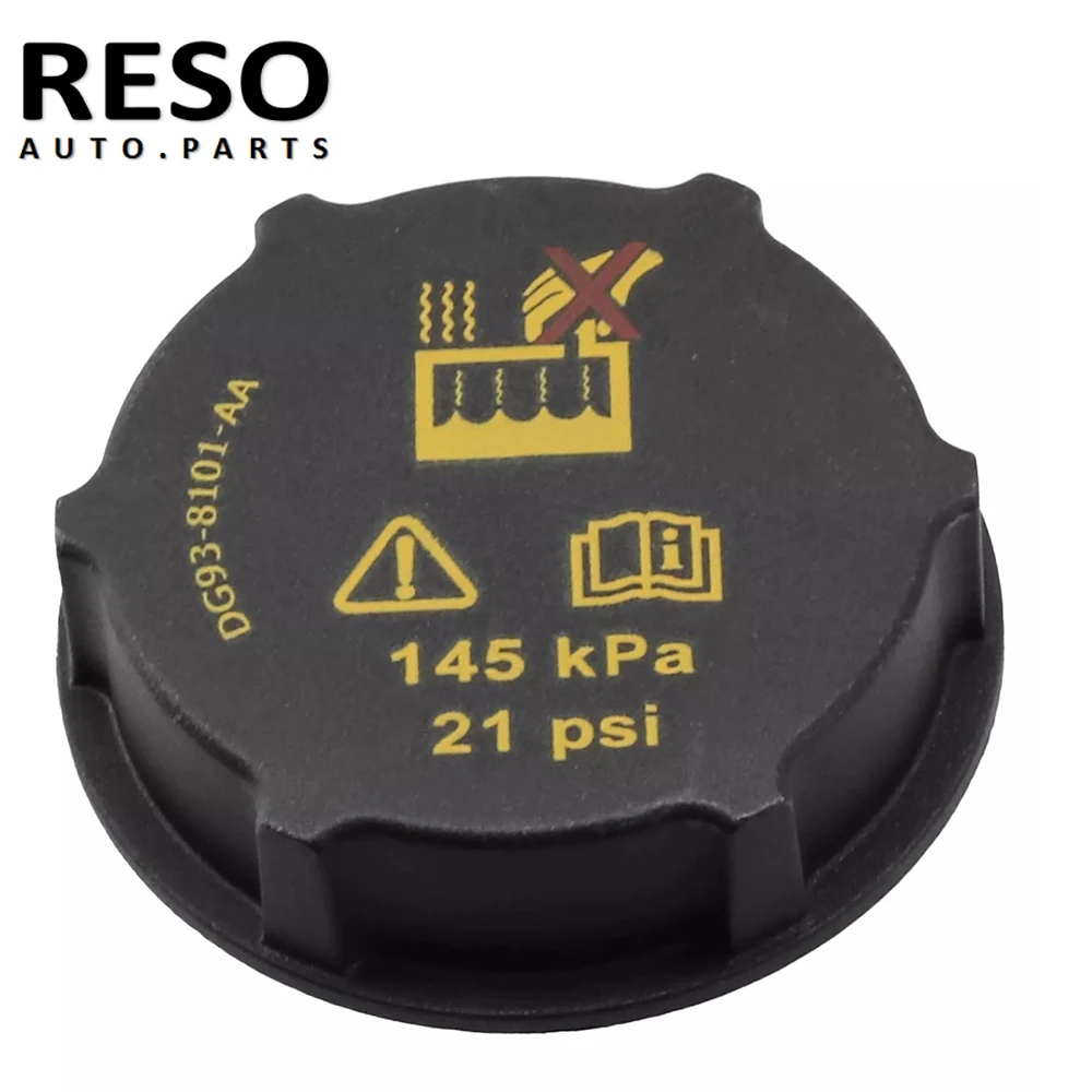 Фото RESO DG 938101 AA DG93-8101-AA 5193938   Крышки бака для восстановления охлаждающей жидкости для FORD TRANSIT V348 V362 FORD FOCUS EVEREST FUSION 2013-2015 №1