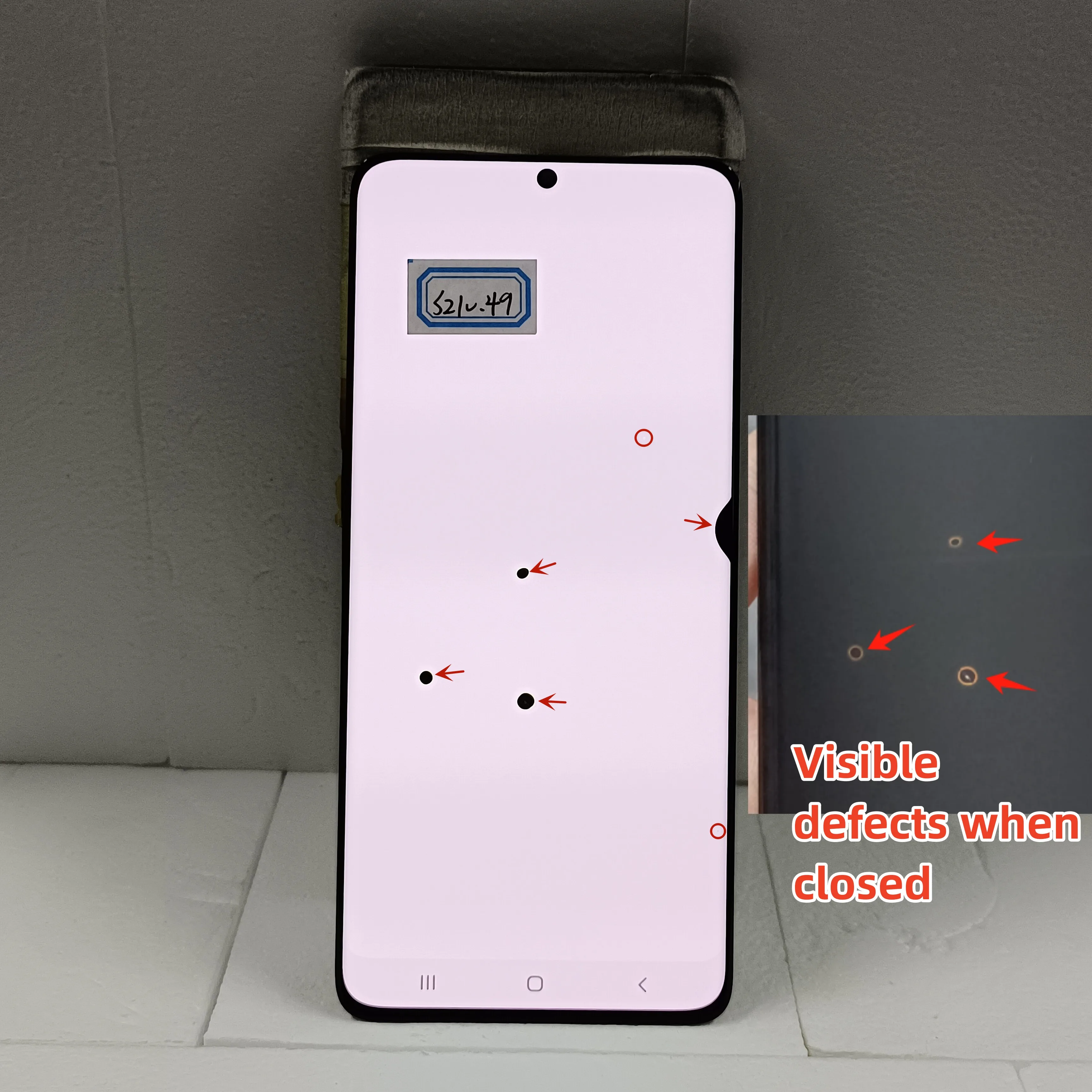 ЖК-дисплей для S21Ultra G998 AMOLED Samsung Galaxy S21 Ultra 5G G998U G998B/DS цифровой сенсорный экран без
