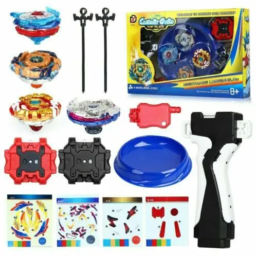 

New Launcher Beyblades Burst Sparking Set Spinning Top booster Metal Fight Battle Bayblade Toys For Childn