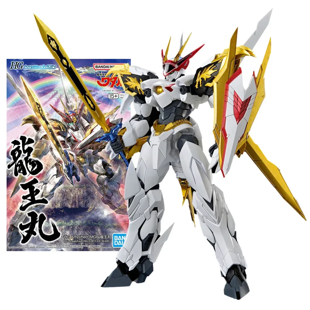 Bandai Подлинная фигурка маджин Eiyuuden Wataru модель комплект HG усиленный IMGN Ryuoumaru