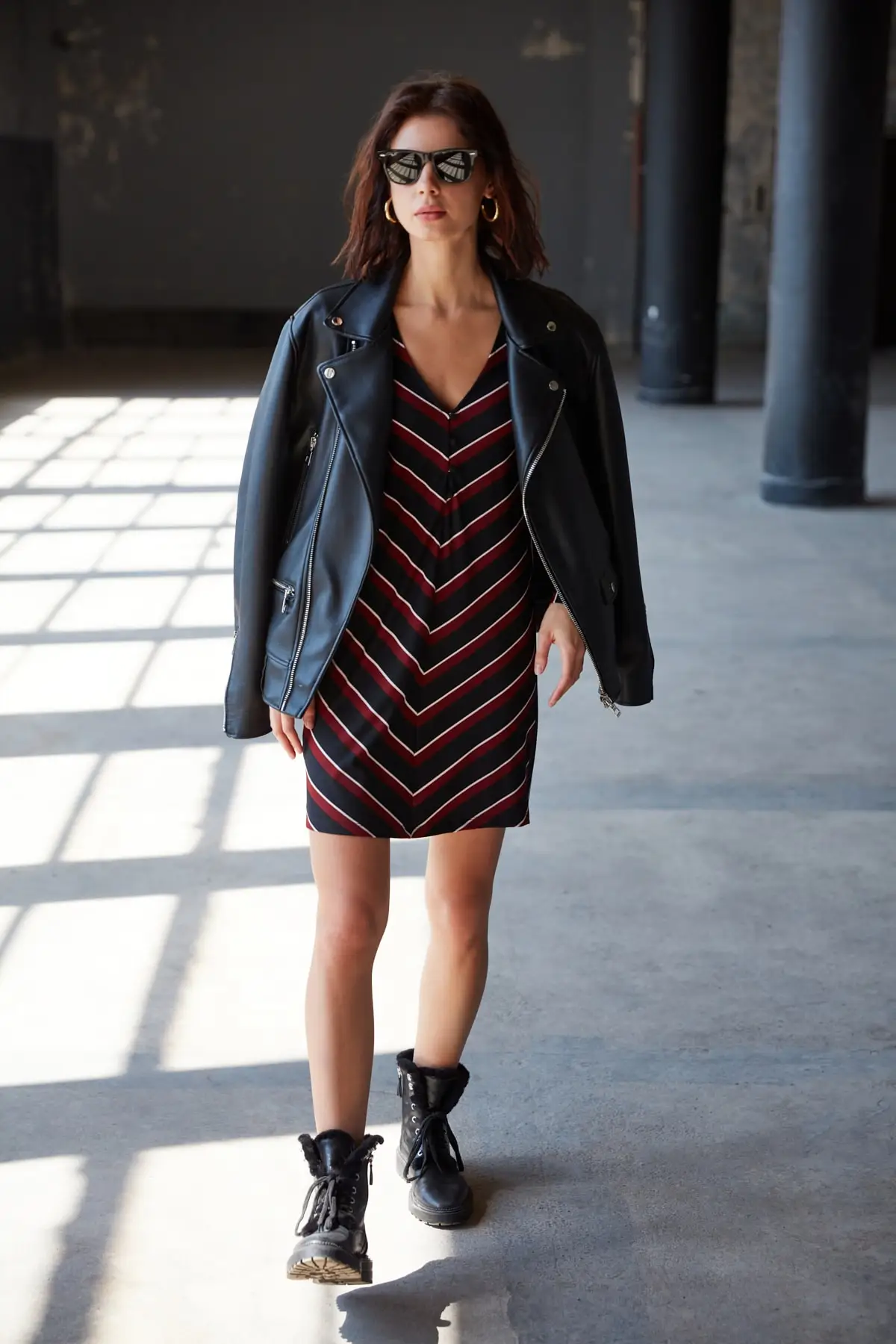 

Trendyol Striped Knit Dress TWOAW22EL2276