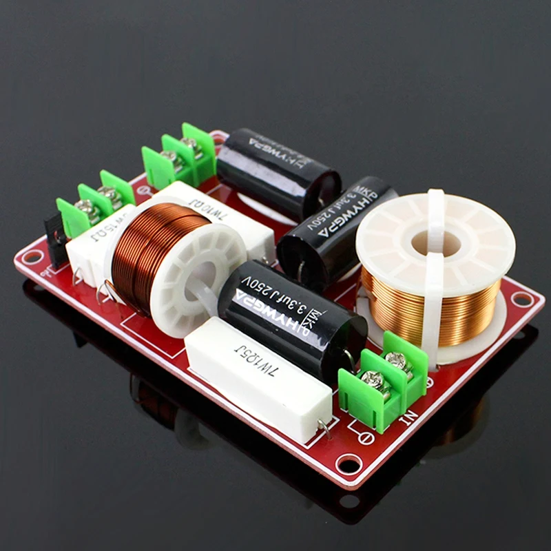 Динамики делитель частоты 2-полосный кроссовер аудио 150 Вт бас средние высокие