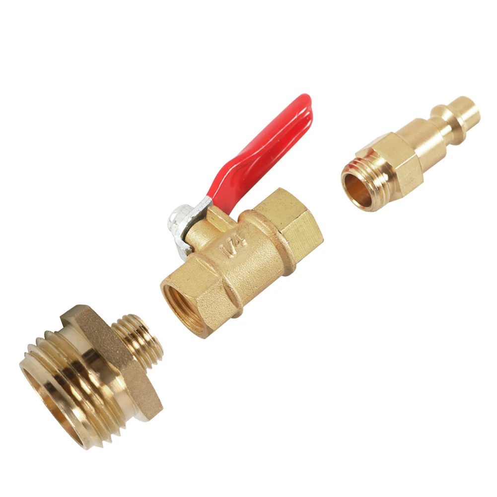 1 шт. 1/4 дюйма штекер быстроразъемный адаптер для выдувания зимнего размера с