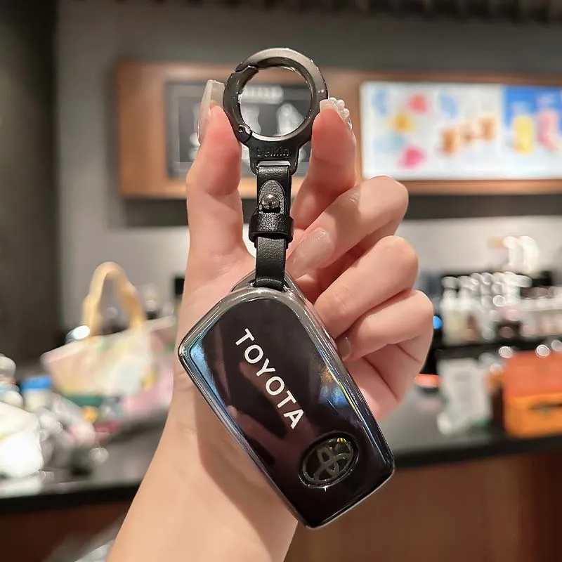 Мягкий чехол для автомобильного ключа из ТПУ аксессуары Toyota Auris Corolla Avensis Verso Yaris Aygo