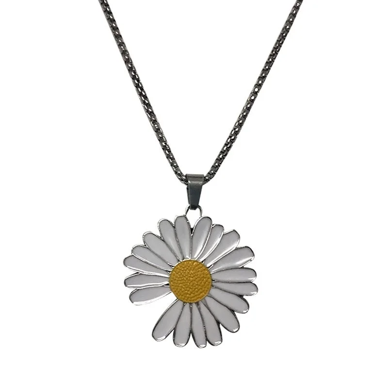 

Ожерелье Маргаритка Sunflower Lightning значок-подвеска для мужчин и женщин