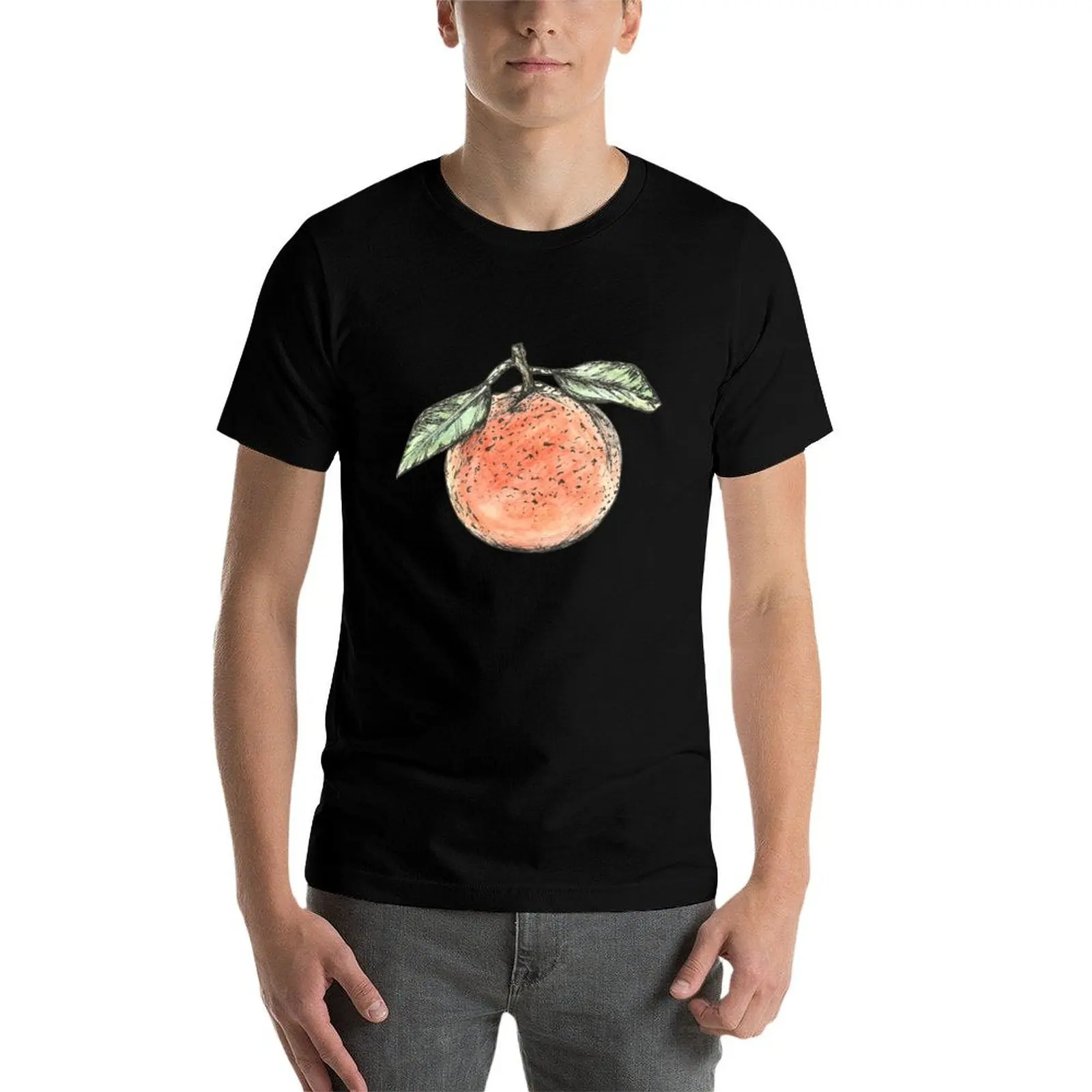 Фото Футболка Clementine больших размеров, свободный крой, с короткими рукавами №3