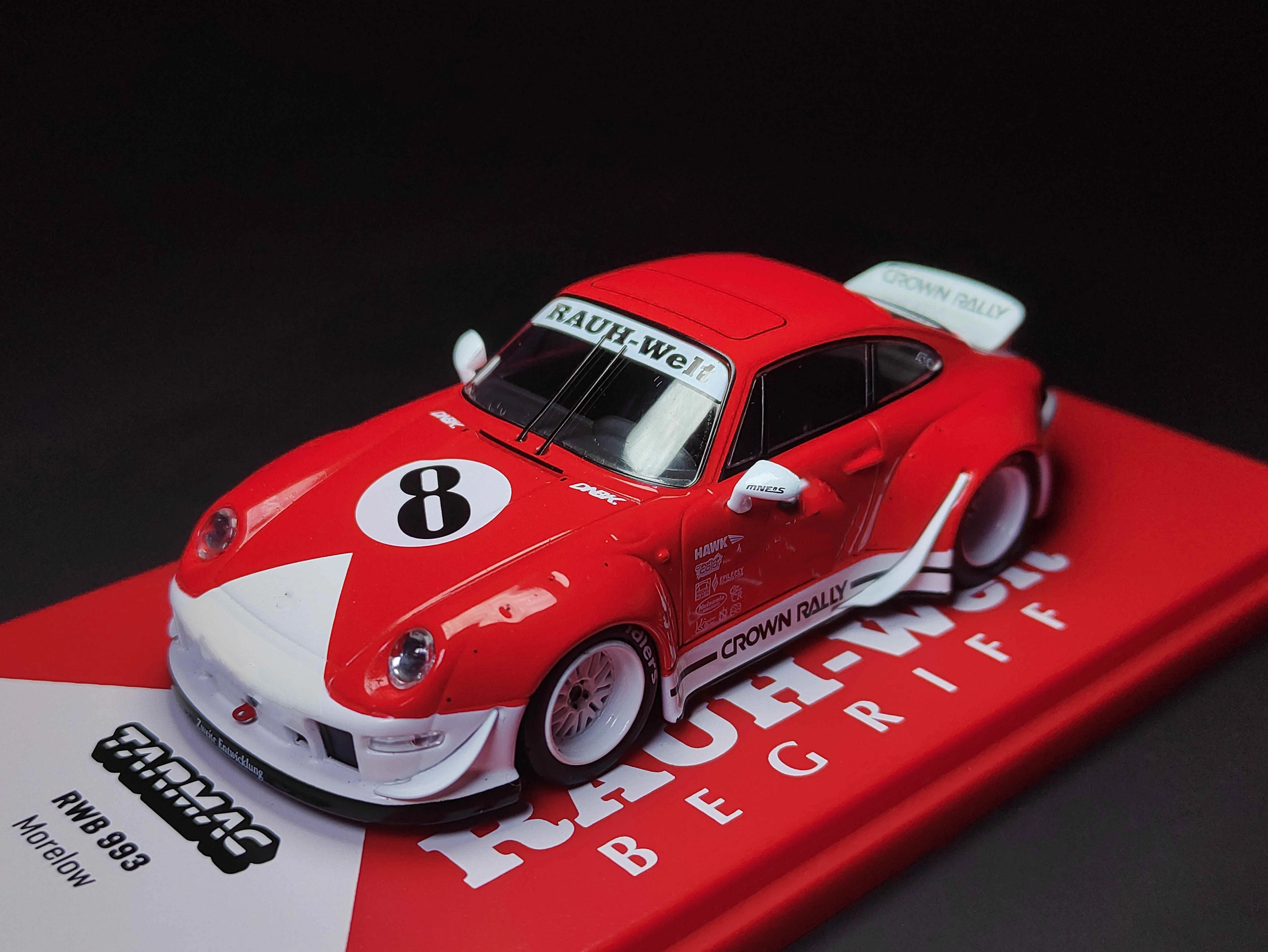 

HeyToys Tarmac Works 1/43 993 Morelow DieCast Model Collection Limited Edition