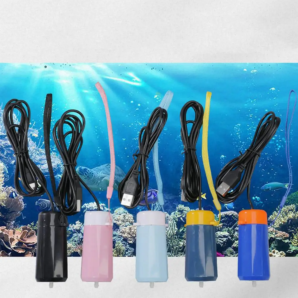 

NEW Portable Usb Oxygen Pump Usb Charging Low Noise Energy Saving Air Pump Aquarium Fish Tank Supplies