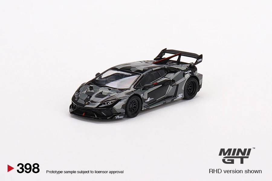 

MINI GT 1:64 LBWORKS Lamborghini Huracán GT Digital Camouflage LHD MGT00398-CH