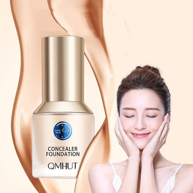 

CREAM CONCEAL Liquid Foundation Oil Control Waterproof Sweatproof Do not take off makeup phoera foundation makeup Makeup Conceal