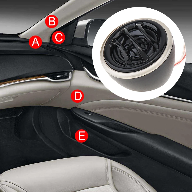 2 шт. 130 Вт автомобильные твитеры высокая эффективность мини купольный твитер