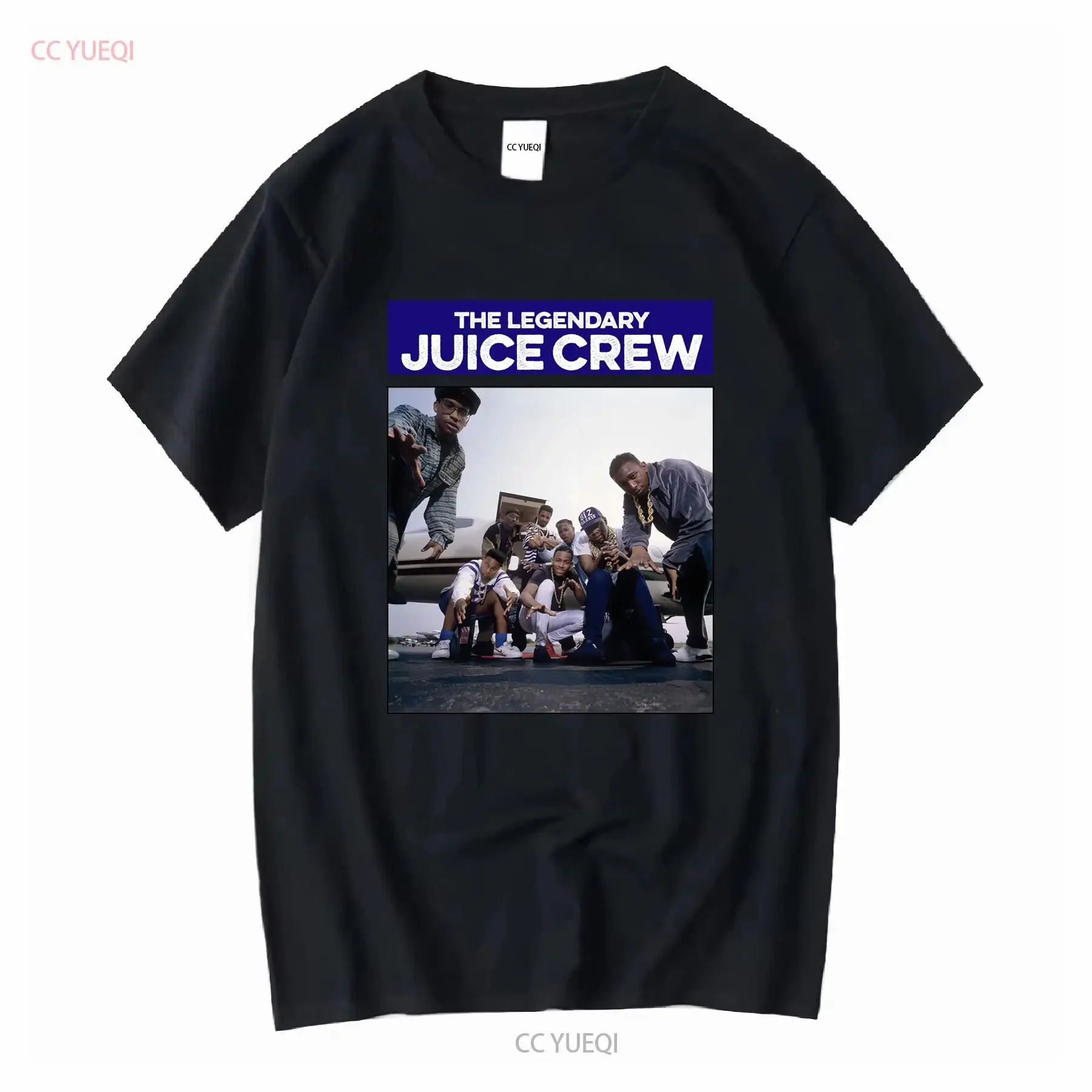 Фото Vintage Juice Crew T Shirt Size S M L XL 2XL vintage Washed Breathable Stretched fashion Slightly Top For Everyday Wear Casual №1