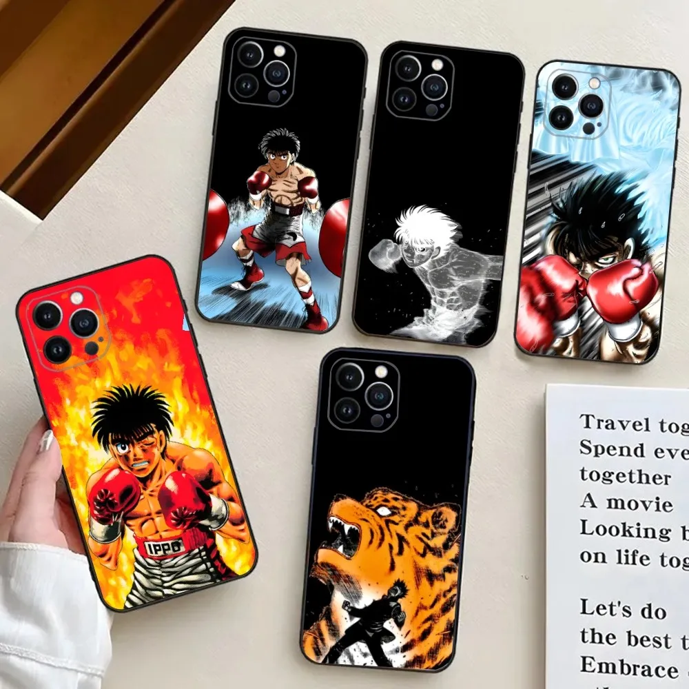 H-Hajime No Ippo чехол для телефона iPhone 15 14 13 12 11 Plus Pro Max XS X XR SE Mini 8 7 Мягкий силиконовый