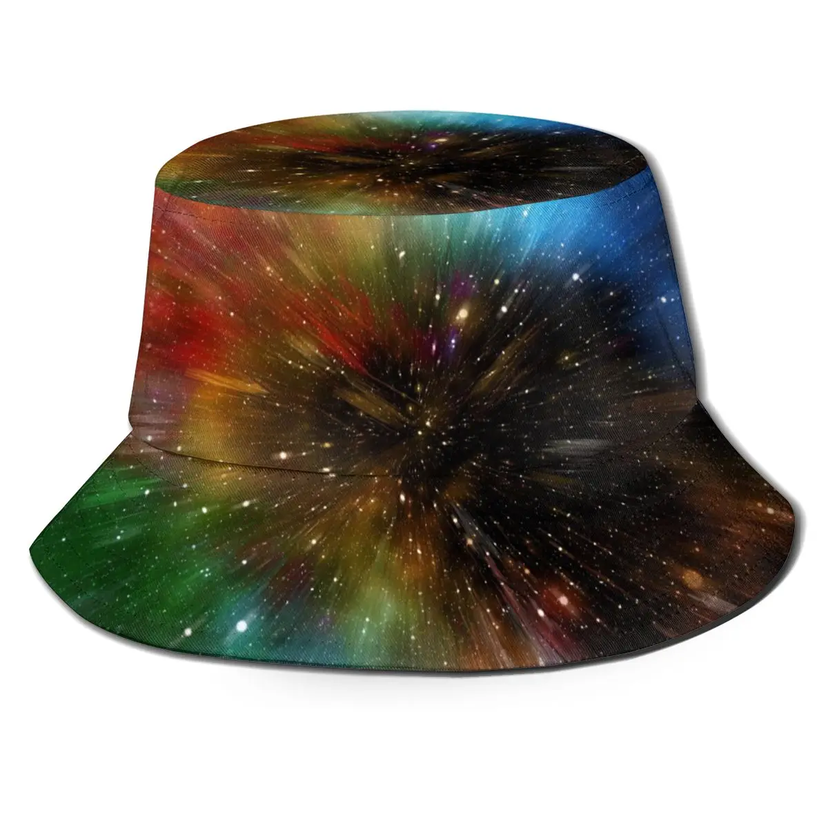 

New Fashion Print Eight Planets Space Bucket Hat Reversible Fisherman Caps Summer Hats For Women Gorras