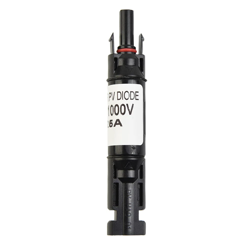 

Connector Fuse Holder Solar Panel With Diode Black For 25A Diode High Current-carrying IP67 Injection Molding Safe Class 2