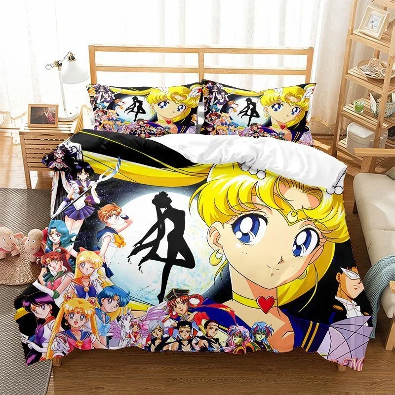 

Комплект постельного белья Bandai Sailor Moon из хлопка/полиэстера