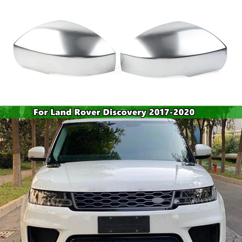 

1 Pair Chrome Car Sdie Mirror Cover Cap For Land Rover Discovery LR4 LR5 Range Rover L405 Sport Vogue Car Accessories