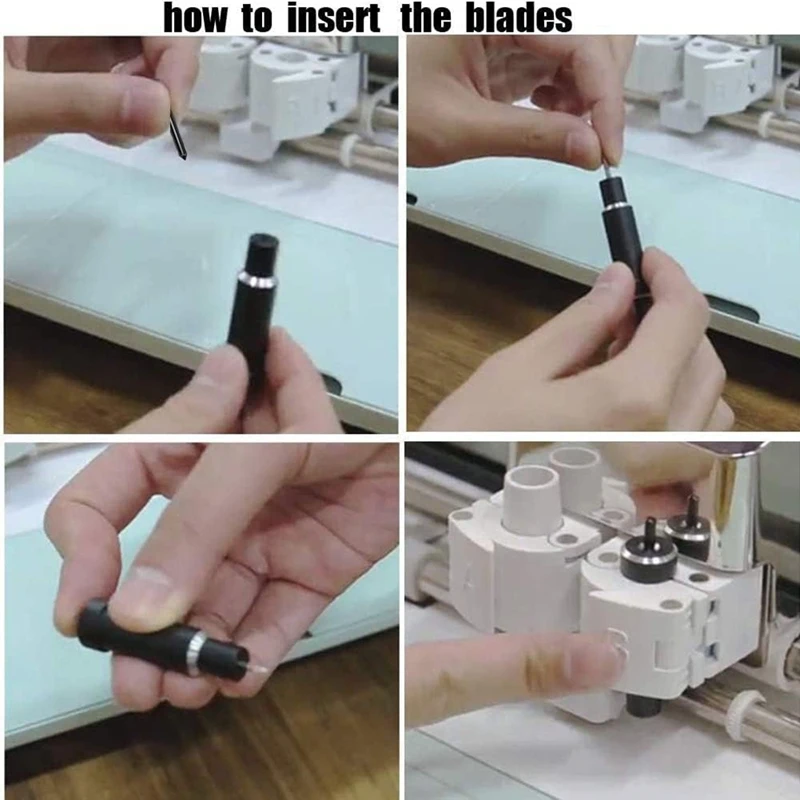 Набор держателей адаптера для ручек поставляется в корпусе лезвия Совместимые