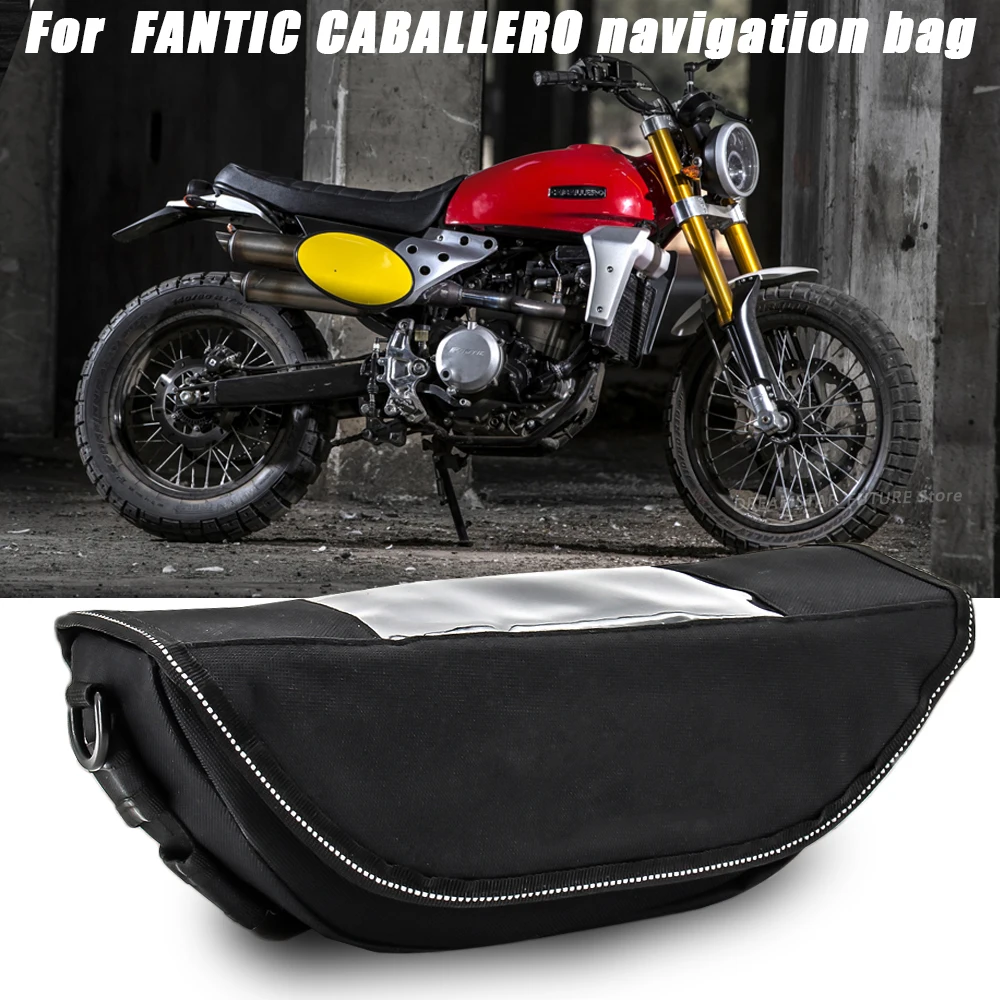 Для FANTIC CABALLERO FLAT TRACK 125 250 500 RALLY/SCRAMBLER новая водонепроницаемая сумка для навигации
