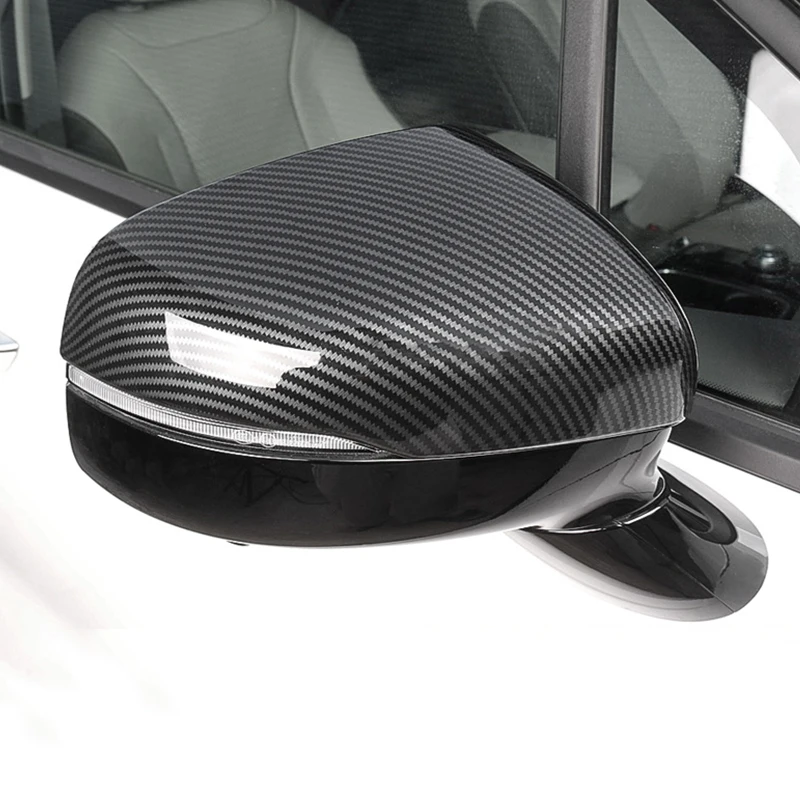 

For Kia Carnival Sedona KA4 Sorento MQ4 2020 2021 2022 2023 Car Rearview Mirror Side Cover Shell Trim ABS Carbon Accessories