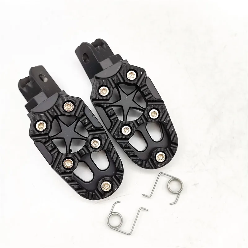 2 шт. Алюминиевые Подножки для мотоцикла 115 х45х30 мм