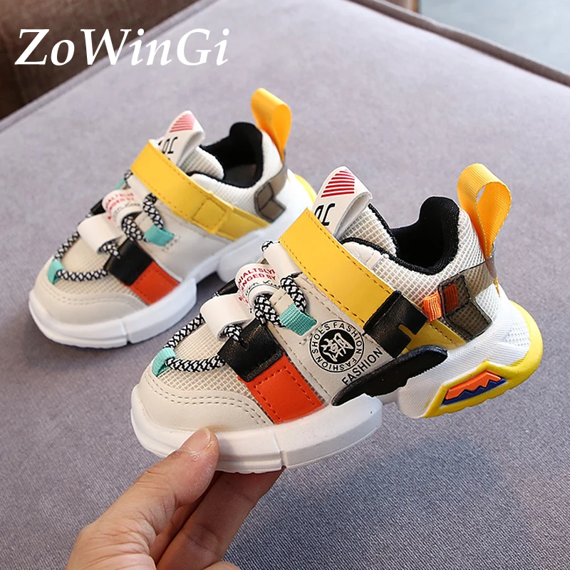 

Size 21-30 Sneakers for Boys Kids Sneakers for Girls Kid Shoes Children Boys Breathable Lightweight Shoes bebe sapatos casuais