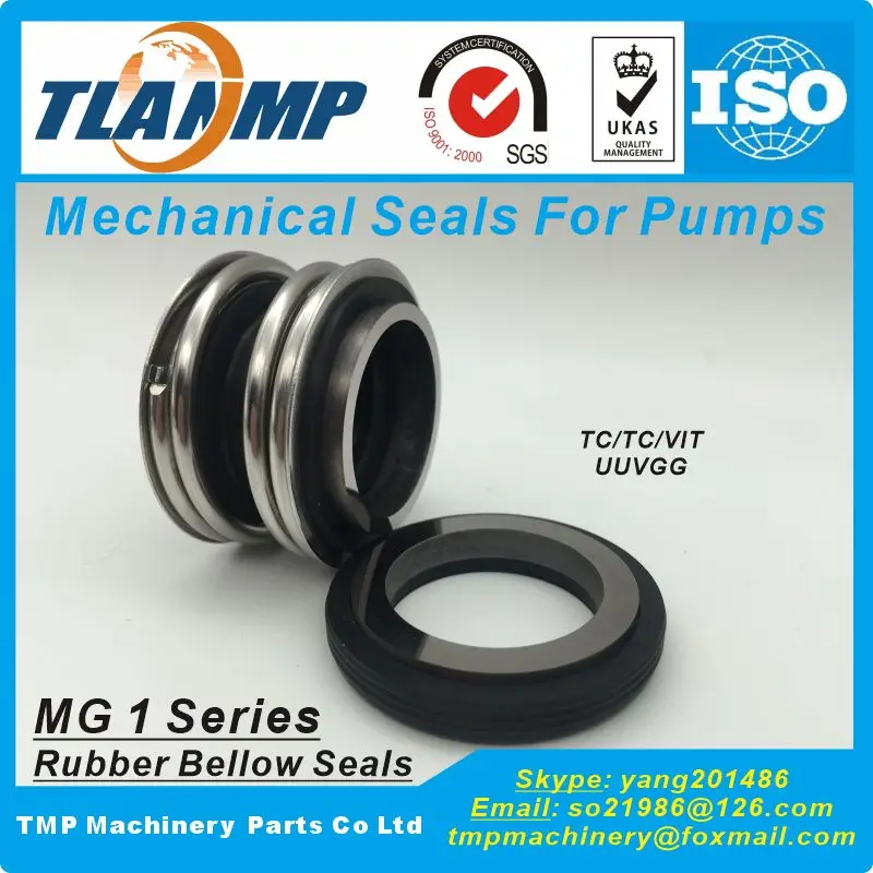 

MG1-17, MG1/17-G60, MG1/17-Z Механические уплотнения для водяных насосов - Резиновые сильфонные уплотнения (с чашкой G60) 109-17, MB1-17