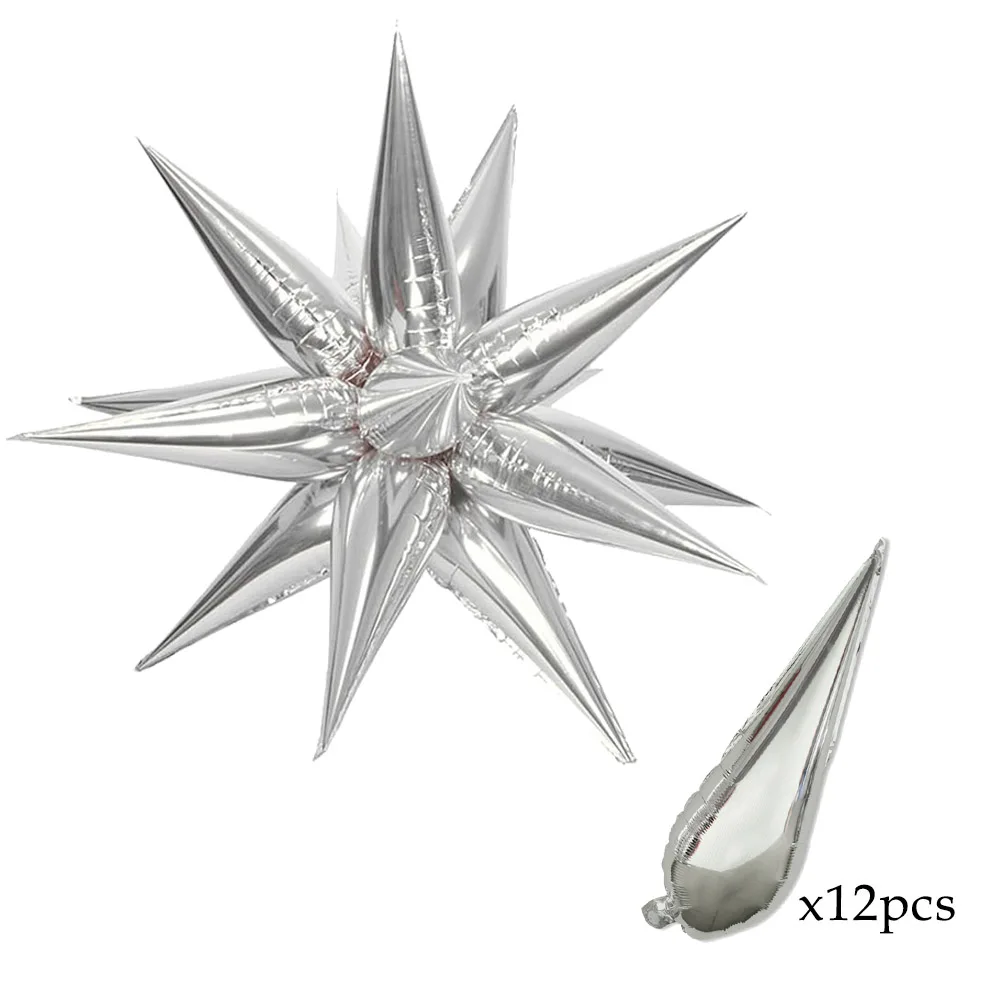 Переливающиеся звезды воздушные шары MicroPlush