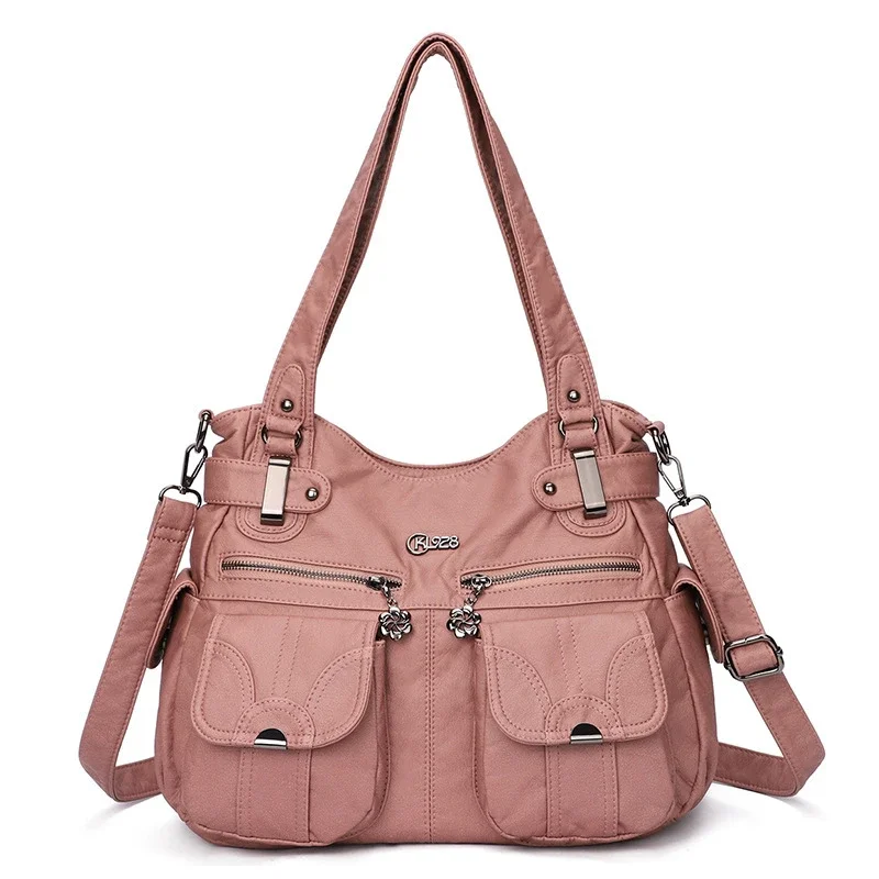 

Tote Bag for Women PU Leather Large Capacity Shoulder Crossbody 2023 New Fashion Ladies Hand Bags Full Match Bolsos Para Mujer