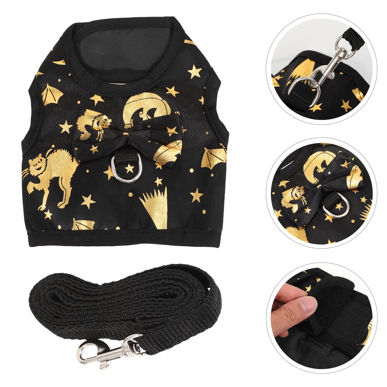 

Harness Leash Rabbit Vestsmall Strap Decorative Pulling Walking Lizard Ferret Animalhamster Rope