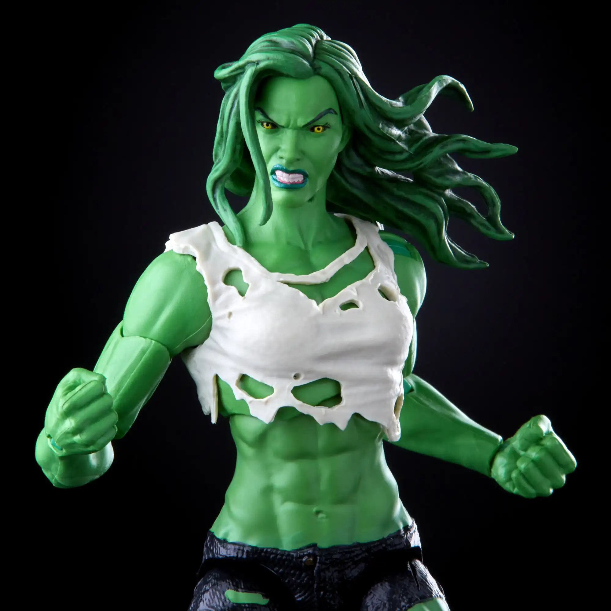Эксклюзивная экшн-фигурка Marvel Legends She-Hulk Hulkettes, версия с обычной и злым головой, без дополнительных открытых рук, 6 дюймов, свободная фигурка (art.: 3920bb0aba53f) - 3920bb0aba53f