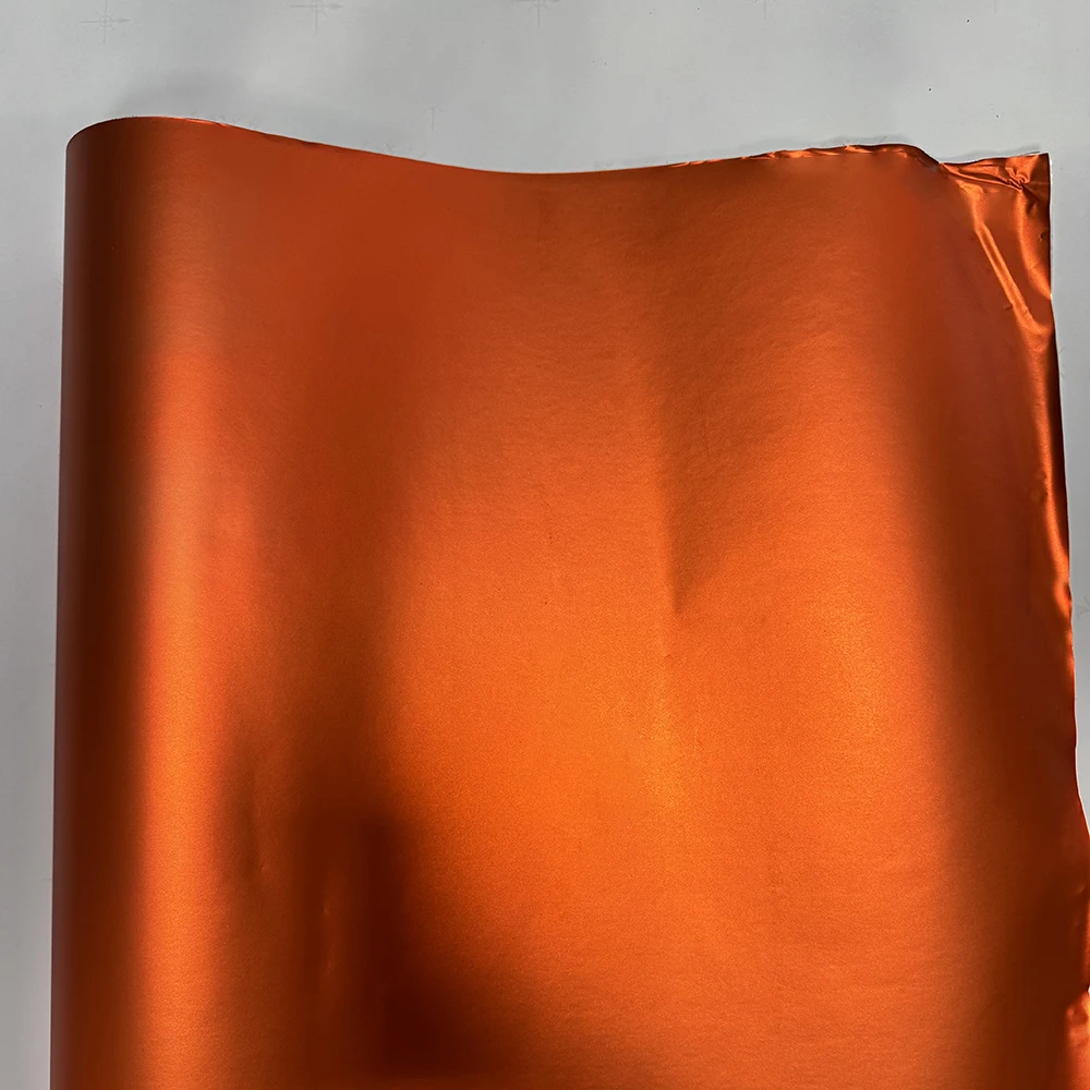 Фото Пленка Ice Film Orange из ПВХ для оклейки кузова автомобиля, декоративная наклейка для электромобилей, суперэластичная, 50 см x 1/1.5/2/3/5/7/9 м №4