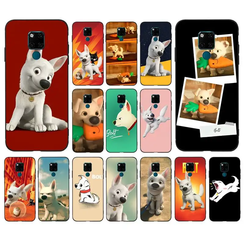 

Disney Bolt Dog Phone Case for Huawei Mate 20 10 9 40 30 lite pro X Nova 2 3i 7se