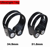 ultra light 14g full 3k carbon fiber bike seatpost clamps bicycle seat post clamp 31 8mm 34 9mm for seatpost 27 230 831 6mm