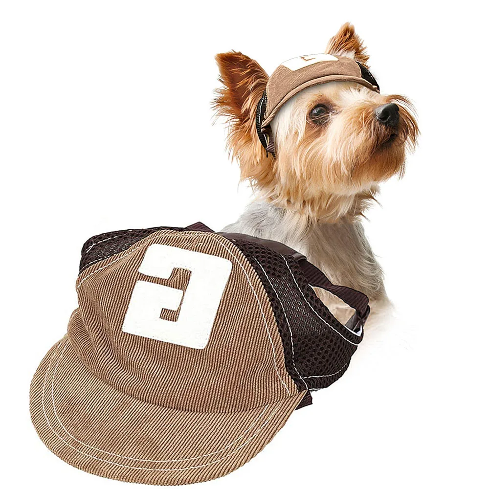 

Спортивная шляпа, Солнцезащитная шапка для собак, дорожная Солнцезащитная дышащая бейсбольная шапка для домашних животных, шапка для собак...