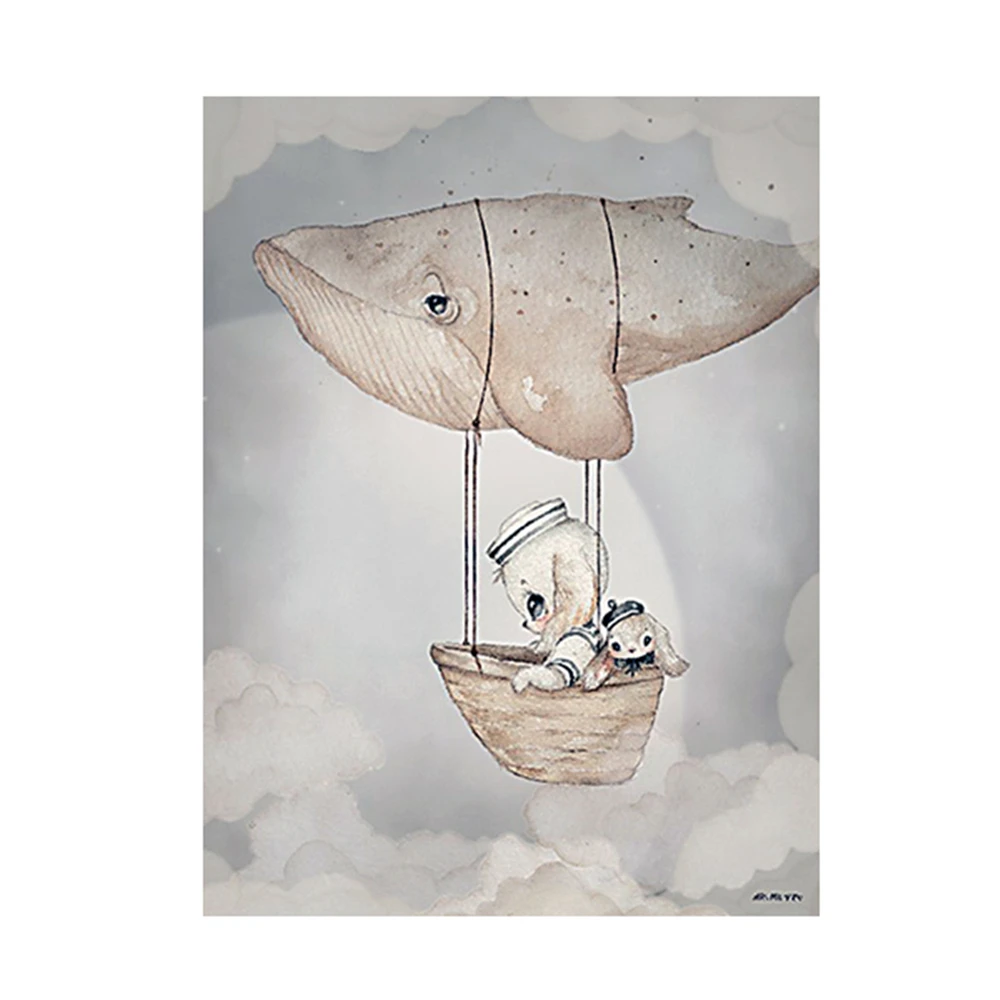 

Rabbit Boy And Girls Cartoon Angel Printed Canvas 11CT Cross Stitch DIY Embroidery Kit DMC Threads Sewing Hobby Package