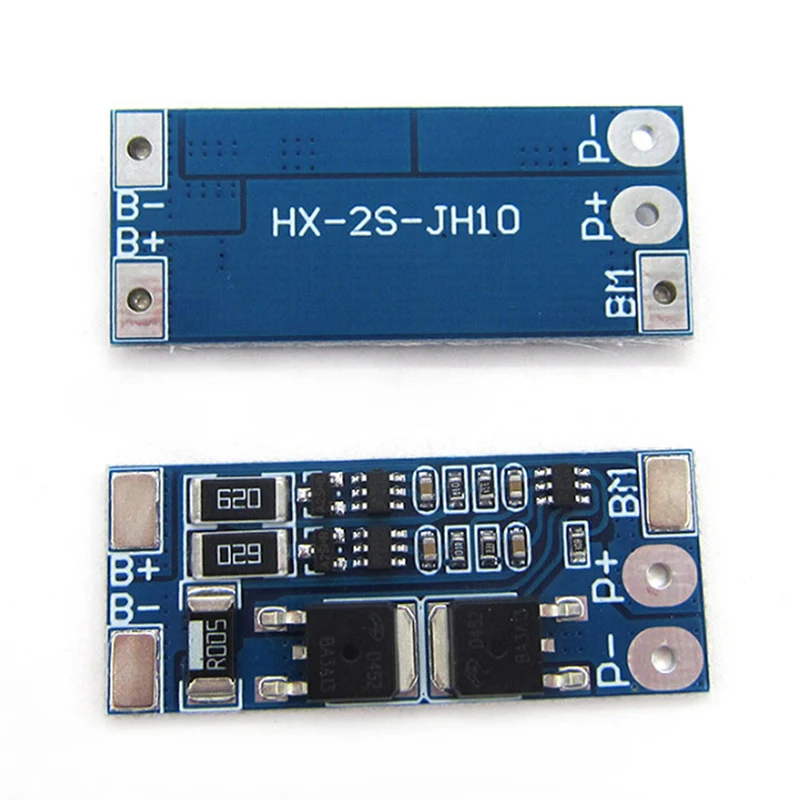 

1pc High Quality 2S 8A 7.4V Balance 18650 Li-ion Lithium Battery BMS Protection Board Tool Parts Wholesale