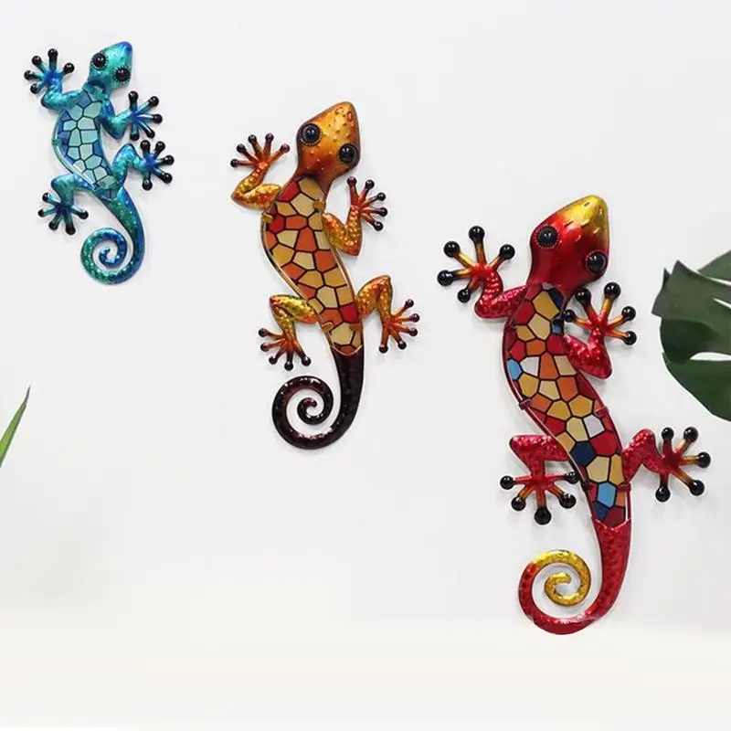 

Настенное искусство L-izard M-etal для дома, наружные статуи, скульптуры, миниатюрные статуэтки, скульптуры, украшение для двора, спальни