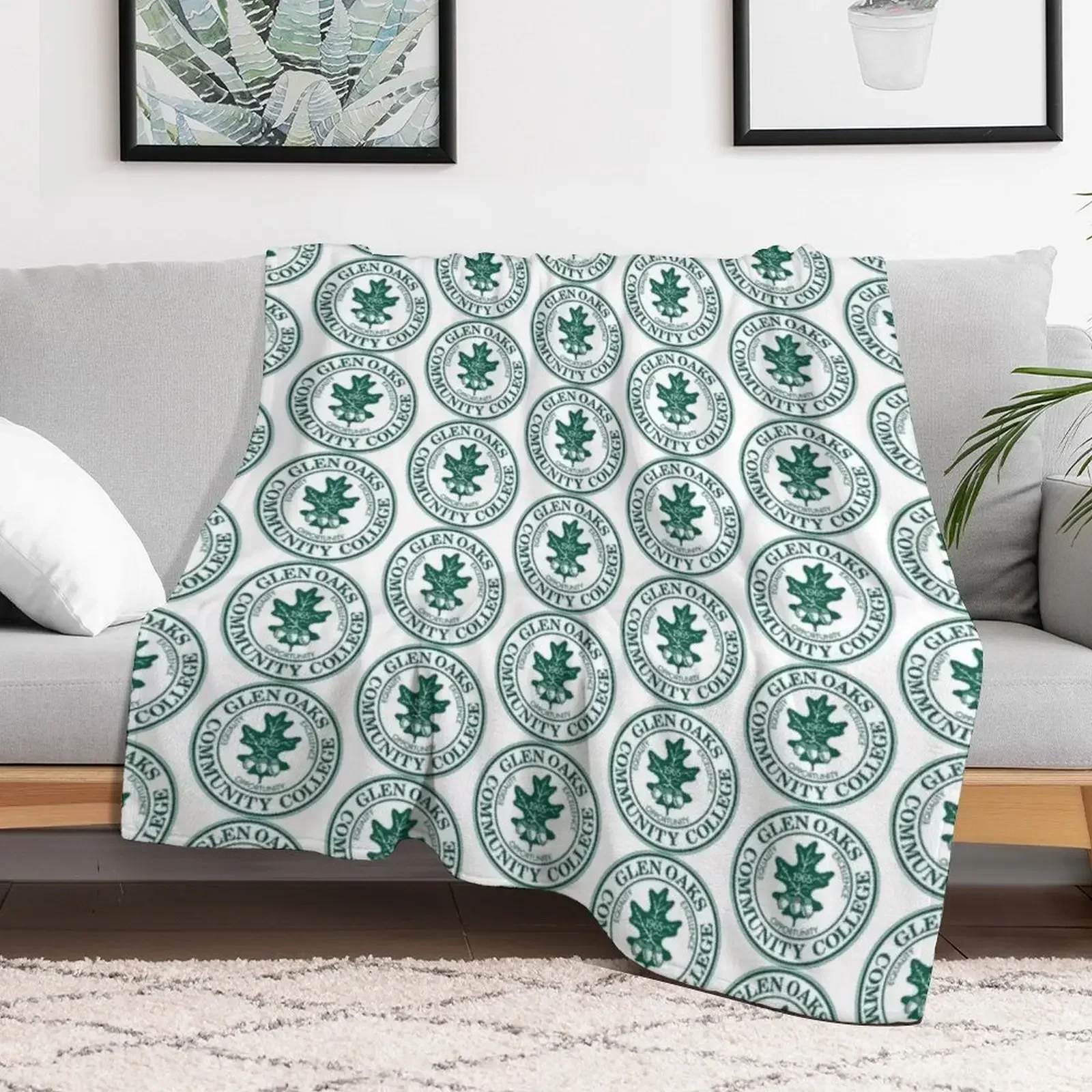 Одеяло Glen Oaks Community College туристическое аниме декоративные кровати милые