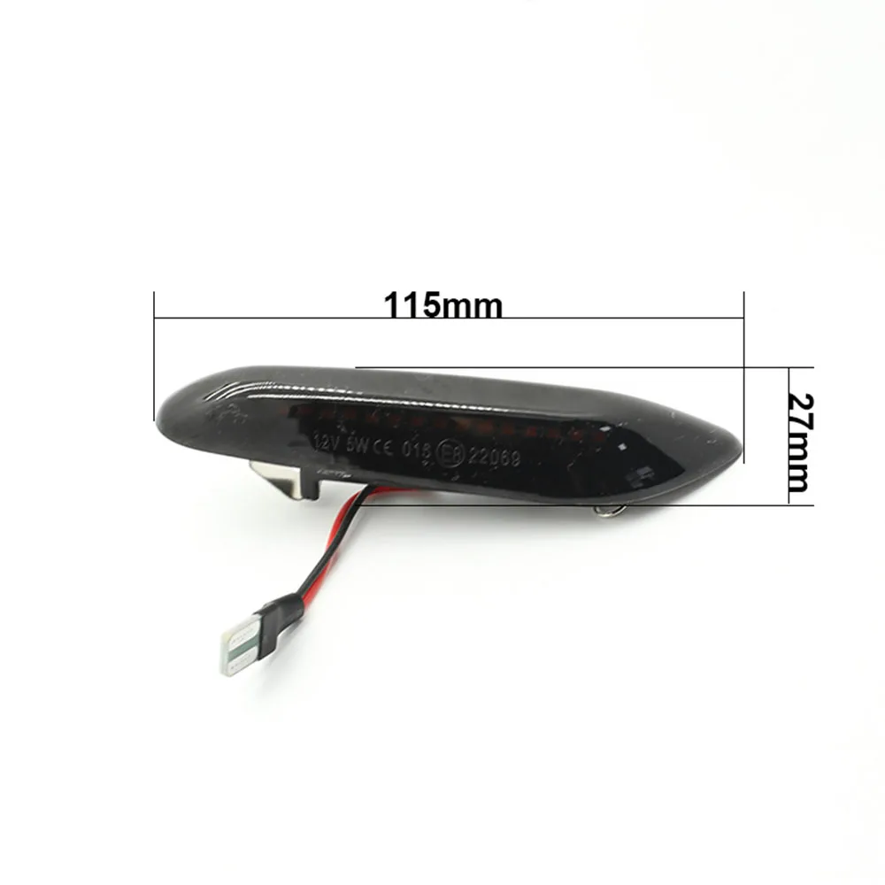 2 Шт. Динамические Светодиодные Боковые Указатели Для BMW Последовательные