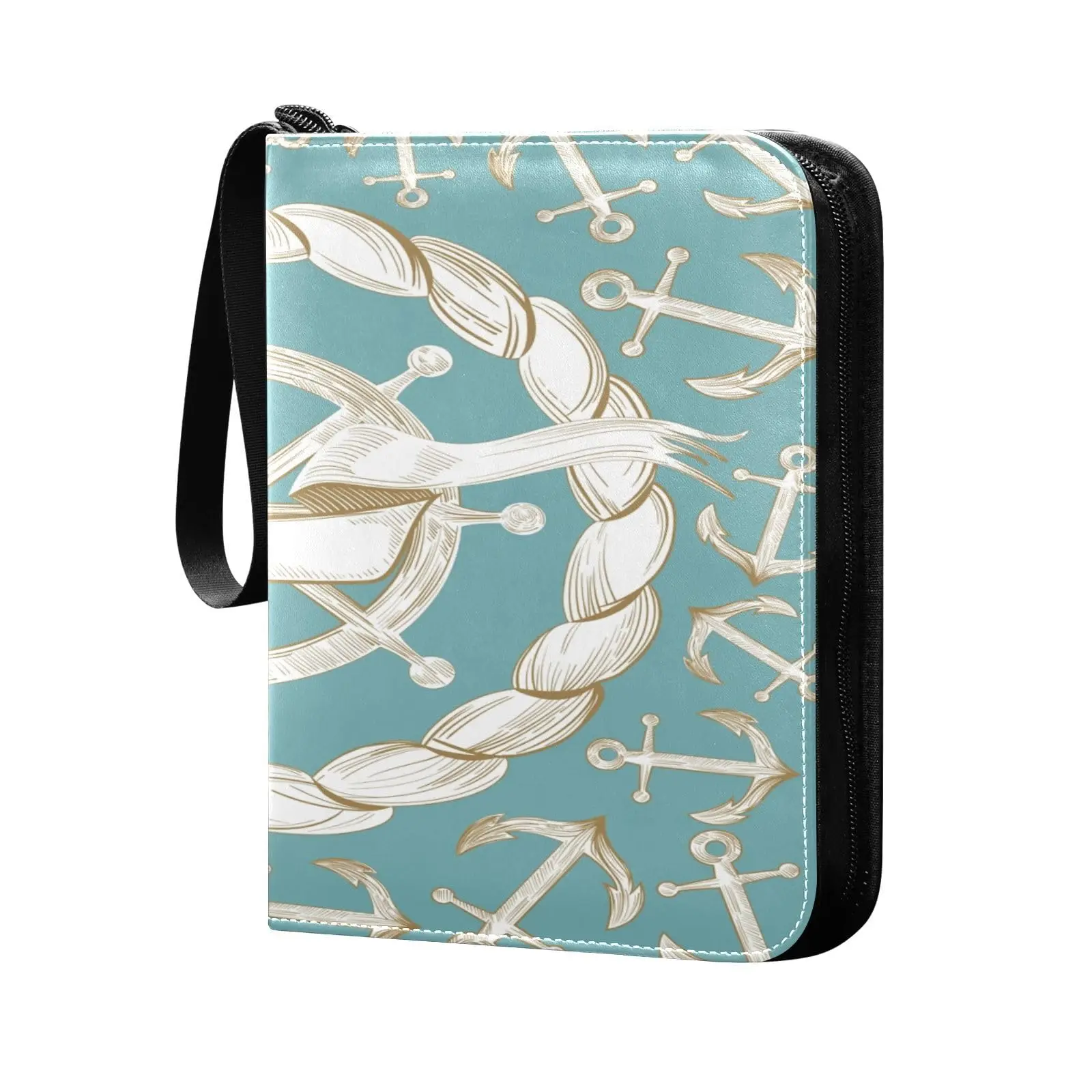 Флуоресцентная Обложка для 4 карманов карт двусторонний карманный альбом 400