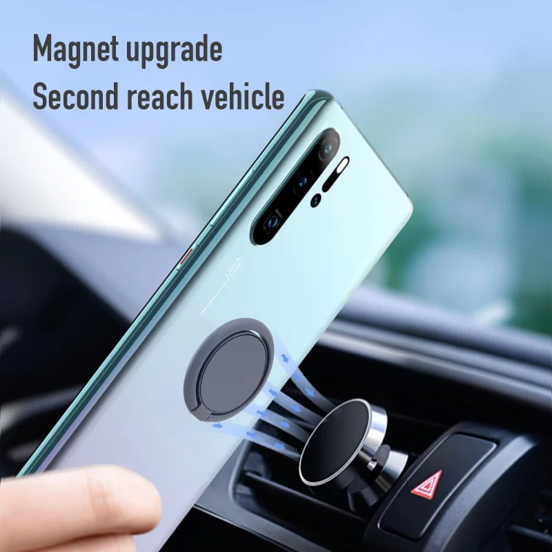 360 Degree Finger Ring Mobile Phone Smartphone Stand Holder Mount Support Accessories Round Phone Finger Stand Socket Holder