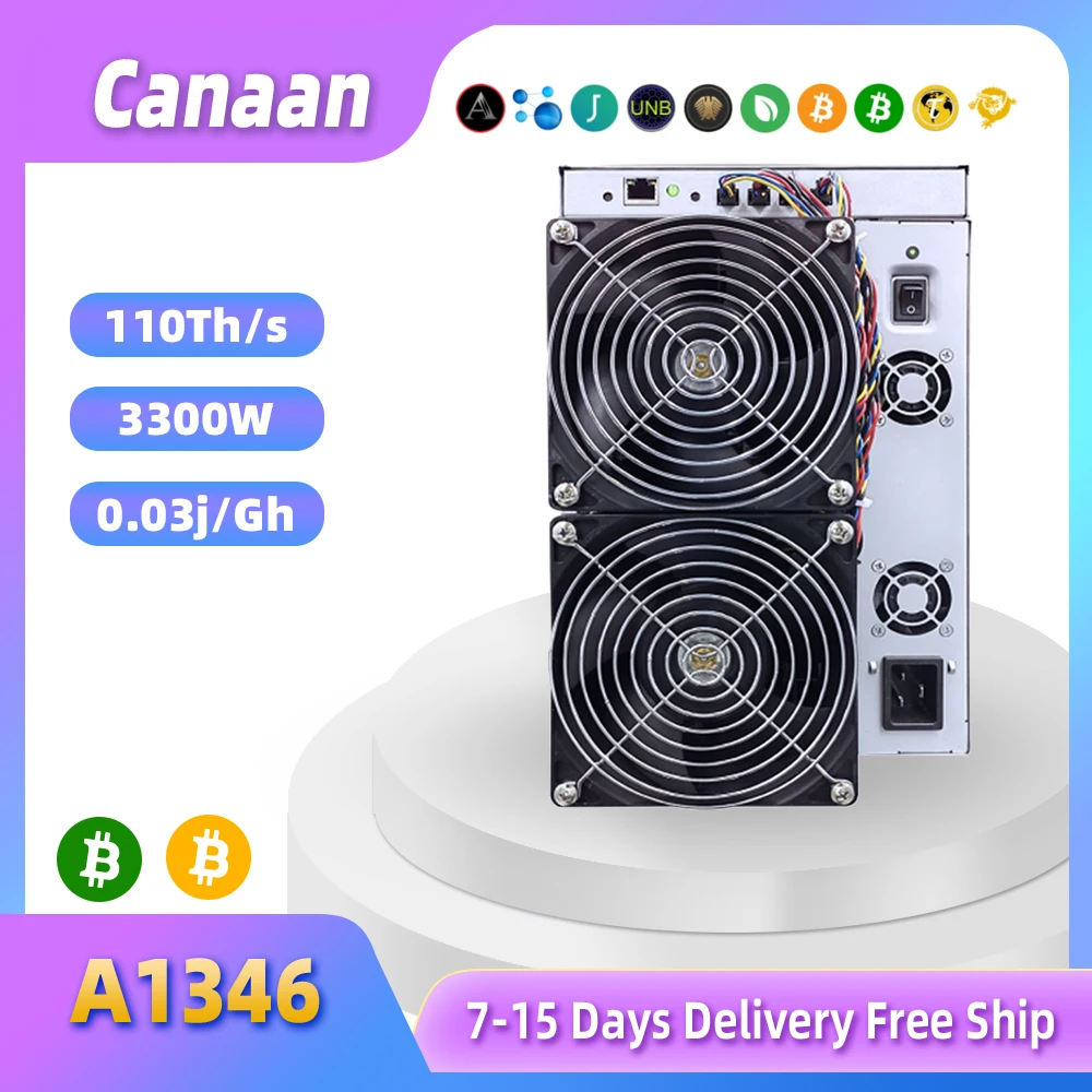 

Canaan Avalon A1346 104 ~ 110TH/S алгоритм для майнинга биткоинов