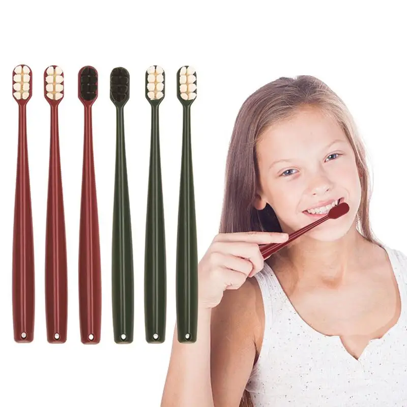 

Extra Soft Toothbrush Toothbrushes Bulk Toothbrush Soft For Sensitive Gums Fur Manual Toothbrush For Pregnant Women Elderly