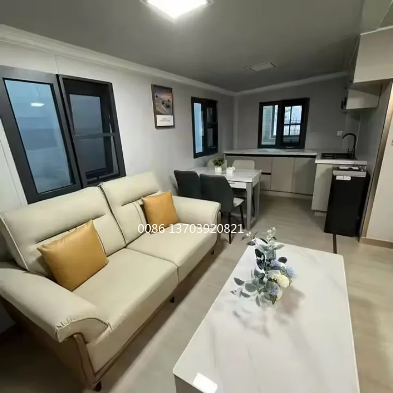 Роскошный контейнер для доставки 20 30 40 футов модульный дом расширяемый складной