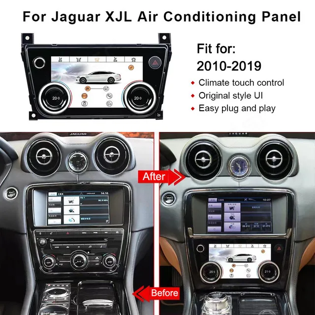 Автомагнитола для Jaguar XJ XJL XJR 351 2009-2019 мультимедийный видеоплеер стерео Android 13