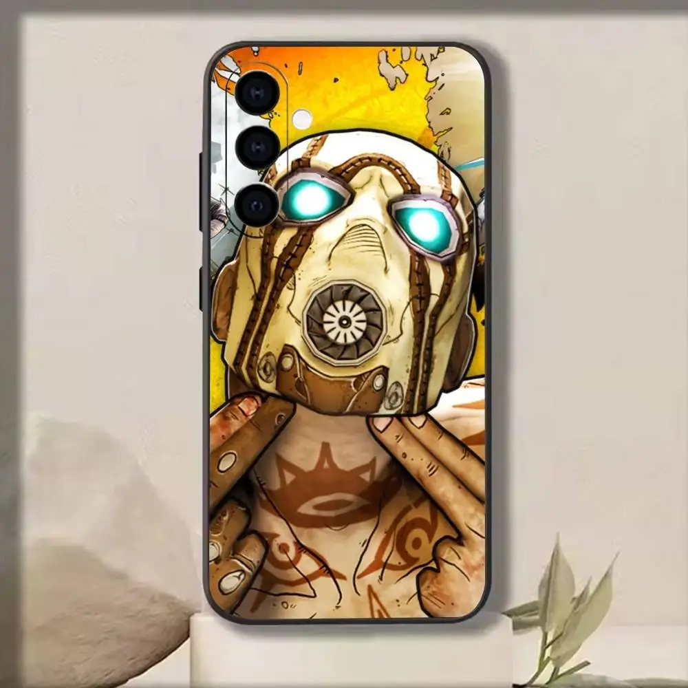 Фото Чехол для телефона Borderlands для Samsung Galaxy A73, A72, A71, A70, A53, A52, A51 и других моделей, мягкий черный чехол №3