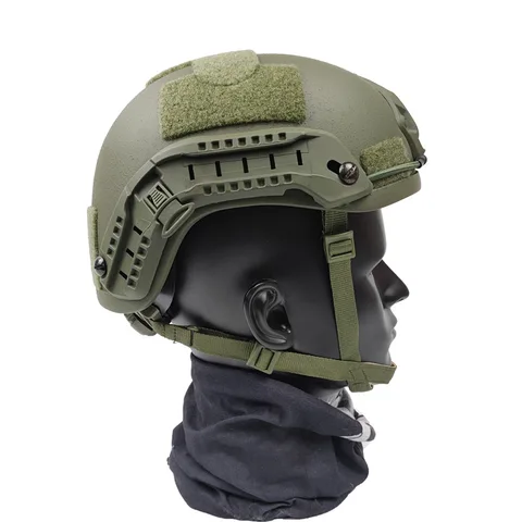 Противопуленепробиваемый высокий Тактический шлем, пуленепробиваемый армированный шлем, защитный шлем Nij Mich, Быстрый Шлем