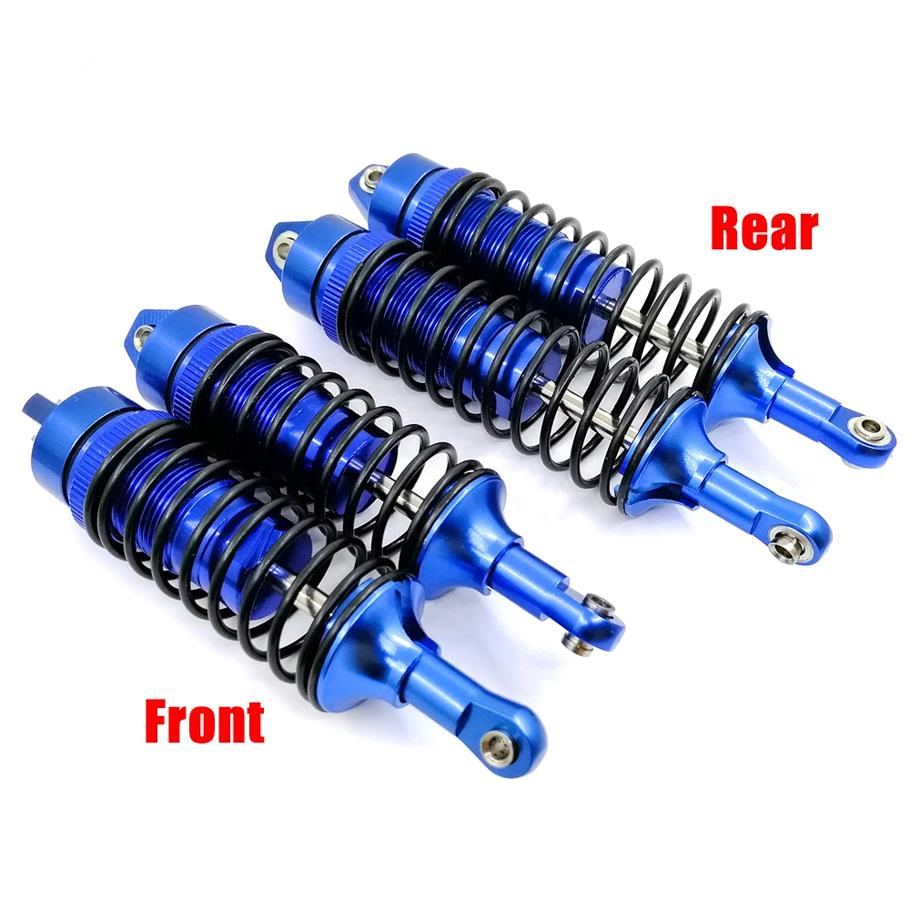 

Absorber Assembled Full Metal Big Bore Shocks Front & Rear for Traxxas 1/10 Slash 4x4 Rustler 4x4 VXL Aluminium Alloy Shock